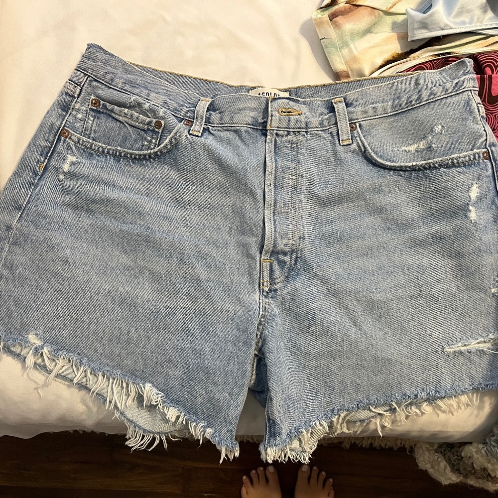 Agolde Parker long shorts